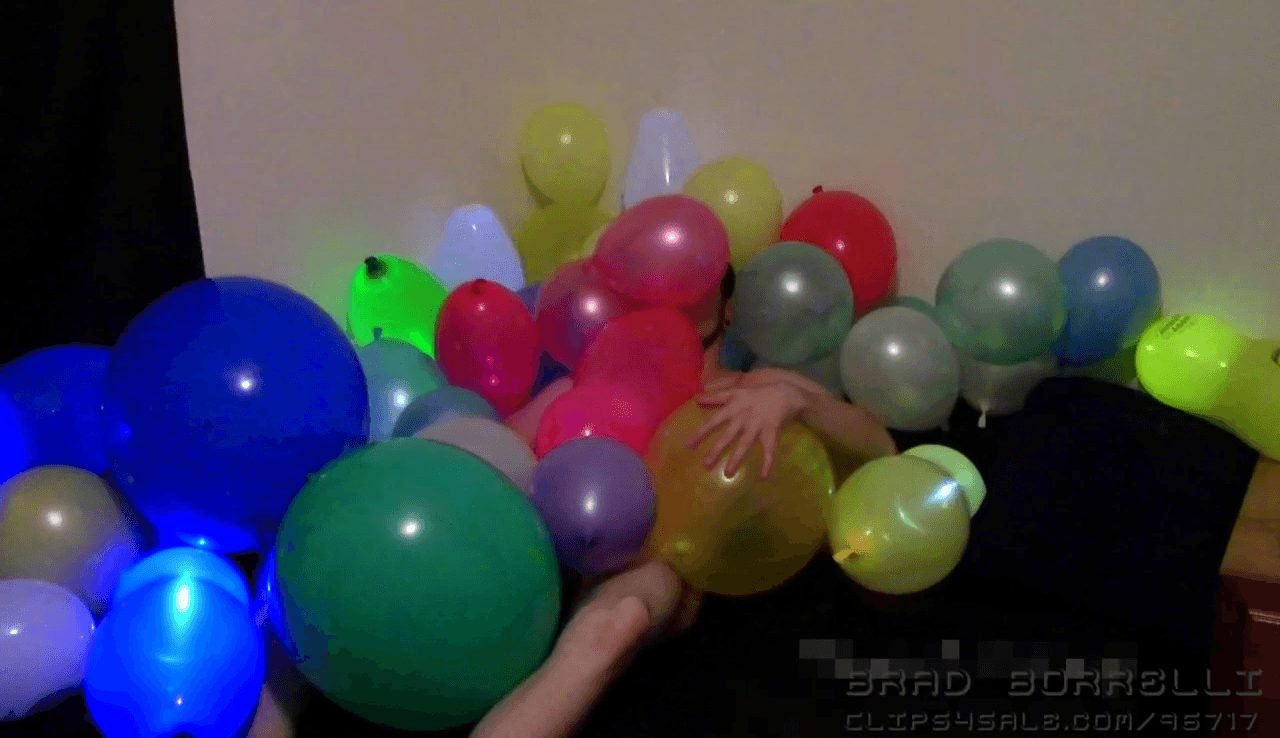 Jacking Off with Balloons
